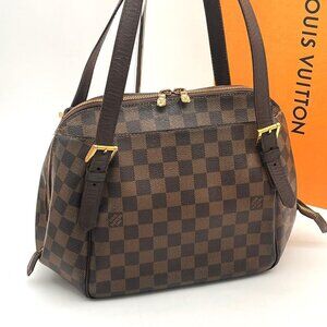 Louis Vuitton Damier Ebene Belem MM Tote